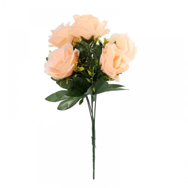 Peach Artificial Roses