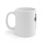 Generic Ceramic Gorila Desing Printed Coffee Mug (Color: White, Capacity:330ml) - Image 5