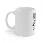Generic Ceramic Gorila Desing Printed Coffee Mug (Color: White, Capacity:330ml) - Image 5