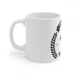 Generic Ceramic 1st Anniversary Printed Coffee Mug (Color: White, Capacity:330ml) - Image 3
