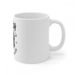 Generic Ceramic Gorila Desing Printed Coffee Mug (Color: White, Capacity:330ml) - Image 5