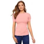 Buy Women's Peach T-shirt Online