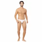 Generic Men's Cotton Ultra Soft Briefs Underwear (White) - Image 2