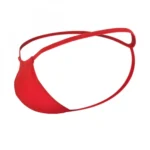 Generic Men's Cotton Spandex G String Pouch Underwear Underwear (Red) - Image 2