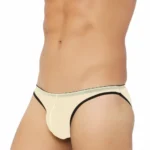 Generic Men's Nylon Transparent Briefs Underwear (Mango) - Image 3