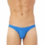 Generic Men's Cotton Spandex Ultra Soft Briefs Underwear (Blue)