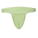 Generic Men's Nylon String Side Briefs Underwear (Wild Green) - Image 5