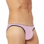 Generic Men's Mesh Power Net Transparent Sexy Brief Underwear (Pink) - Image 5