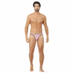 Generic Men's Mesh Power Net Transparent Sexy Brief Underwear (Pink) - Image 2
