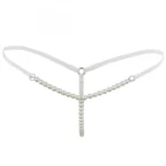Generic Women's Beeds Sexy Pearl Panty G String Style (Pearl) - Image 5