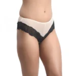 Generic Women's Nylon Sexy Lace Bikini Panty (Nude) - Image 5