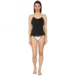 Generic Women's Cotton SpandexCotton Camisole (Black) - Image 6