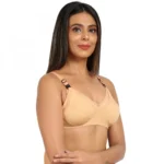 Generic Women's Cotton Blend Mother Care Full Coverage Feeding Bra Non Padded (Sandalwood) - Image 7