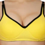 Generic Women's Cotton Blend Beautiful Lingerie Set (Yellow) - Image 6