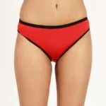 Generic Women's Pack Of 3 Cotton Bikini Panty (Red) - Image 2