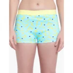 Generic Women's Cotton Printeded Boyshorts Panty (Light Blue) - Image 2
