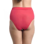 Generic Women's Cotton Blend Boyshort Panty (Red Pink) - Image 2