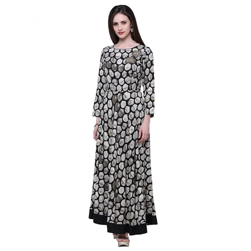 52232940001_58d7ffe16c_o_d-1000x1000-1.webp Generic Women's Rayon Zari Zardozi Work Designer Floor Length Kurti (Black, Rayon) - Image 1