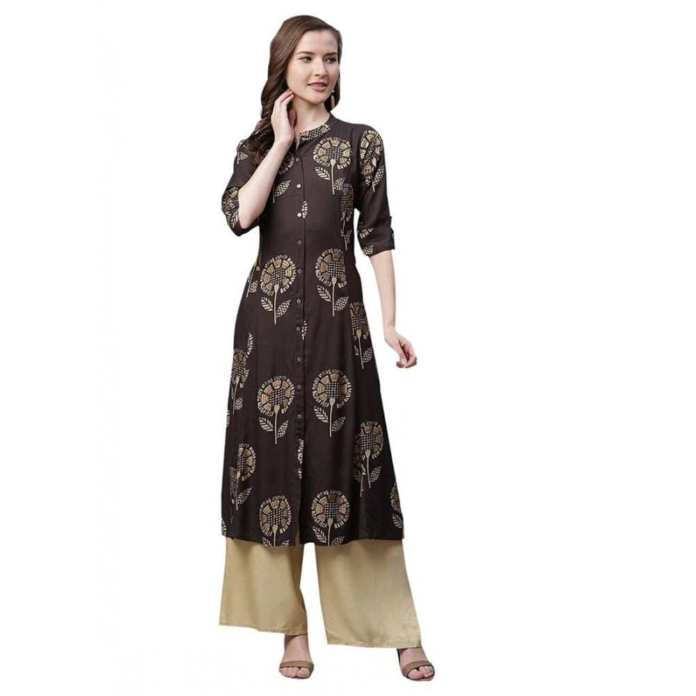 52232955858_93cacfde8d_o_d-1000x1000-1.webp Generic Women's Rayon Printed Foil Print A Line Kurti (Coffee, Rayon) - Image 1