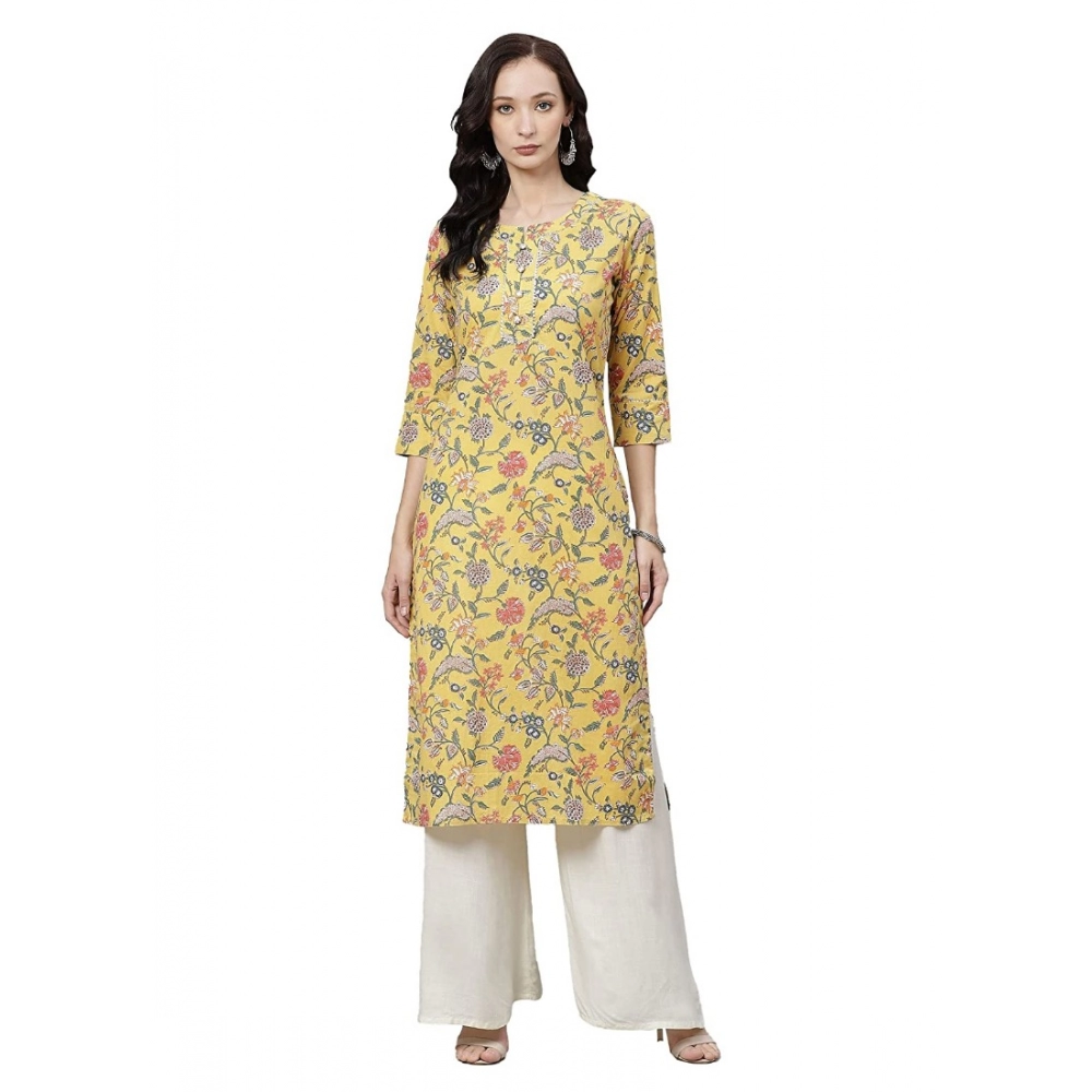 52232957761_215711d8cd_o_d-1000x1000-1.webp Generic Women's Cotton Printed Straight Kurti (Yellow, Cotton) - Image 1
