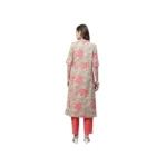 Generic Women's Cotton Printed Flex Kurti (Mint Green, Cotton) - Image 2