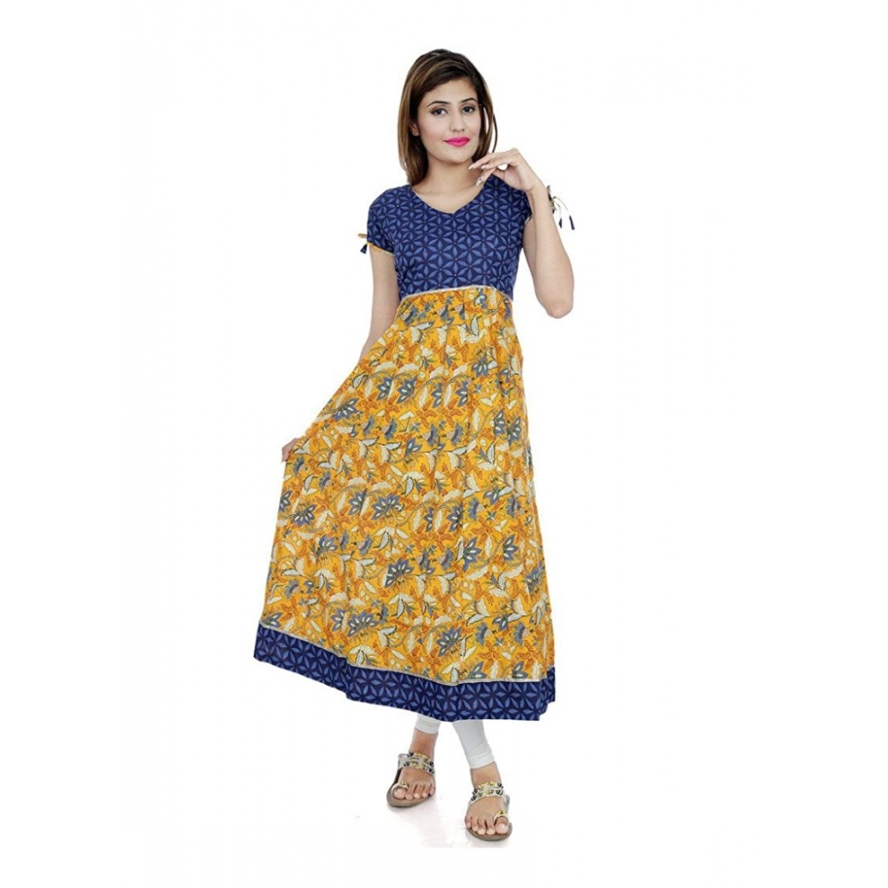 52232981323_6aac45210b_o_d-1000x1000-1.webp Generic Women's Cotton Printed Long Kurti (Mustard, Blue, Cotton) - Image 1