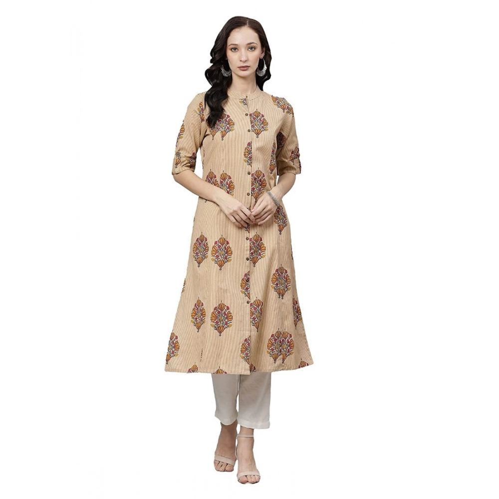 52233435550_e047e9deb7_o_d-1000x1000-1.webp Generic Women's Cotton Printed A Line Kurti (Beige, Cotton) - Image 1