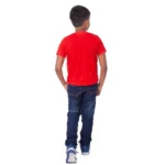 Generic Boys Cotton Will Be Cool Half Sleeve TShirt (Red) - Image 2