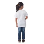 Girls Cotton T-Shirt - Angle 2