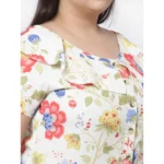 Plus Size Crepe Dress - Angle 4