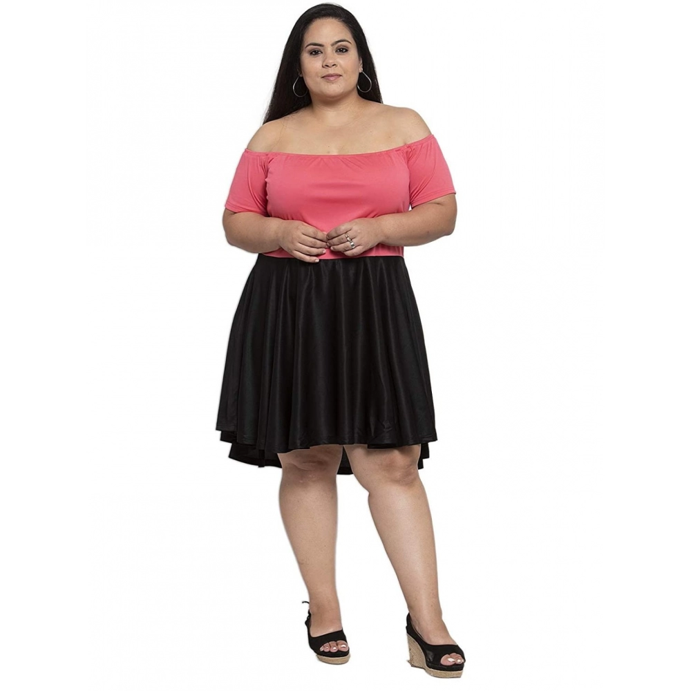 52335948658_e18fb5bab2_o_d-1000x1000-1.webp Generic Women's Hosri Polister Solid Knee Length Fit and Flare Dress (Black) - Image 1