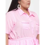 Women's Plus Size Dress - Angle 4