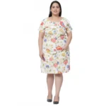 Plus Size Crepe Dress