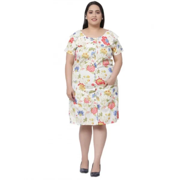 Plus Size Crepe Dress