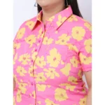 Generic Women's Crepe Printed Knee Length Fit and Flare Dress (Multicolor) - Image 5