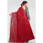 buy red vichitra saree online