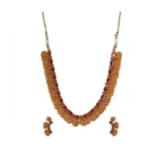 Indian Laxmi Coin Choker Red Gold