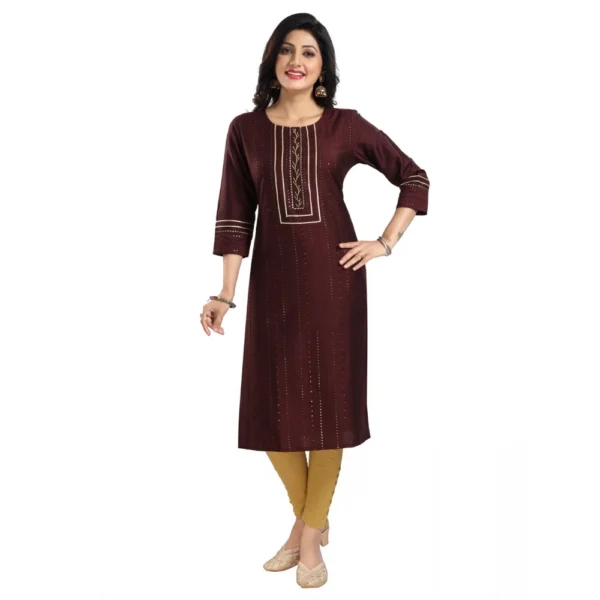 Womens Silk Blend Kurti