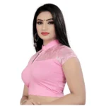 Womens Cotton Lycra Blouse - Angle 2