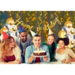 Generic Happy Birthday Decoration Kit Combo With Fairy Led Light (Multicolor) - Image 2