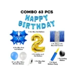 Generic 2Nd Birthday Decoration Items For Boys (Multicolor) - Image 3