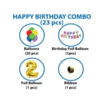 Generic 2Nd Birthday Decoration Items For Boys Or Girls (Multicolor) - Image 2