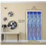 Generic 2Nd Birthday Decoration Combo Of No 2 Foil Balloons, Banner, Balloons And Curtain (Multicolor) - Image 2