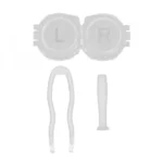 Generic Pack Of_2 Container Soak Storage Kit, Practical Contact Lens Box with Mirror for Travel for Home for Business Trip (Assorted) - Image 2