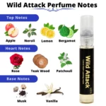 Generic Europa Attracto And Wild Attack Pocket Perfume Spray For Men - Image 2