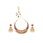 gold plated necklace set