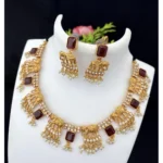 buy temple necklace set