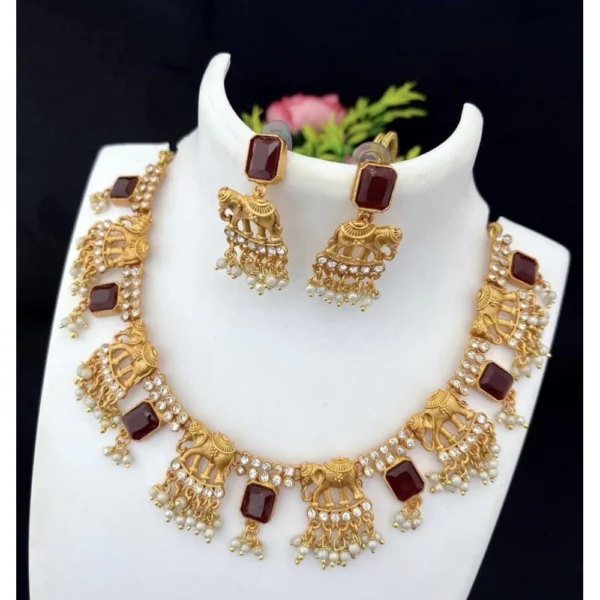 buy temple necklace set