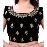 Generic Women's Sleeveless Phantom Readymade Blouse (Black, Free Size: Up To 34 Inch) - Image 2