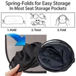 Generic Pack Of 4 Side Window Sun Shade For Universal For Car (Black) - Image 2